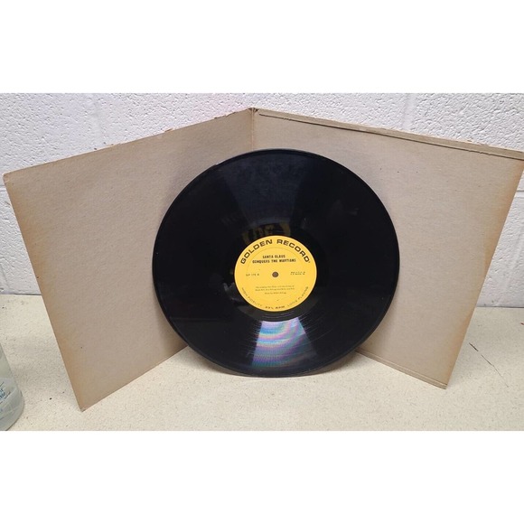 Santa Claus Conquers the Martians - Sci Fi Christmas Record Vinyl LP - Picture 3 of 3